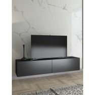 Wood'n Love Toprak 150 cm Siyah-Siyah Tv Ünitesi