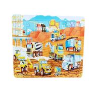 Woody Life İş Makineleri 30 Ahşap Puzzle Yapboz Eğitici Çocuk Oyuncak