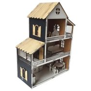 Woody Life Siyah Çocuk Evcilik Barbi Evi