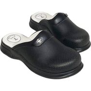 Wordex Prodexy Eko 7 Noktalı Ortopedik Taban Siyah Renk Unisex Sabo Terlik