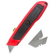 Workpro WP213005 Alüminyum Gövde Geri Çekilebilir Rötuş Maket Bıçağı ve 3 Adet Yedek Bıçak
