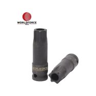 Worldforce T100 Darbeli 1-2 inç Delikli Torx Lokma