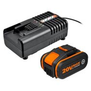 Worx WA3604 20 V 4.0 Ah Powershare Li-İon Akü ve Akü Şarj Cihazı