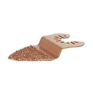 Worx WA4967 Çok Amaçlı Raspalama Makinası İçin 33x33 mm Karbür Kaplama Harç Boya Yapıştırıcı Universal Parmak Zımpara Başlığı