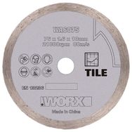 Worx WA6075 WX801 İçin 76x10 mm Fayans Seramik Mermer Elmas Kesme Diski