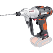 Worx WX176.9 20 V Akü Dahil Değildir 16 Parça Uç Döner Kafa ve Çift Mandrenli Profesyonel Şarjlı Matkap