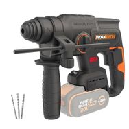 Worx WX381.9 20 V 2J Profesyonel SDS-Plus Aküsüz 3 Parça Delme Ucu Pnomatik Kırıcı Delici