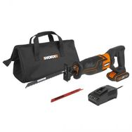 Worx WX500 20 Volt 2.0 Ah. Li-ion Profesyonel Tilki Kuyruğu Testere