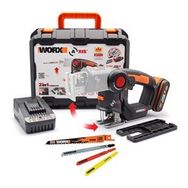 Worx WX550 20 V 2.0 Ah Li-İon Profesyonel Dekupaj ve Tilki Kuyruğu Testere
