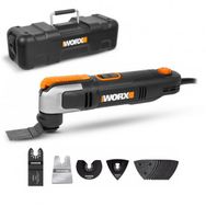 Worx WX686 250 Watt Profesyonel Çok Amaçlı Devir Ayarlı 19 Aksesuarlı Kesme Raspalama ve Zımpara