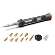 Worx WX744.9 MAKERX 20 V ve 12 Aksesuar Akülü Dijital Lehim Makinesi