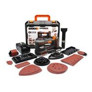 Worx Wx820 20 volt 2.0 Ah. Li-Ion Profesyonel Devir Ayarlı Çok Amaçlı Şarjlı Zımpara
