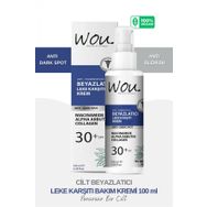 Wou SPF30+ 100 ml Beyazlatıcı Leke Karşıtı Krem