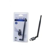 Wozlo 300 Mbps Wireless Usb Wifi Dongle 5 Dbi Anten Network Lan