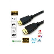 Wozlo 3D Ağ Destekli Altın Uçlu 4K 60Hz 18G Bps Ultra HD 4K Ethernet 15 m HDMI Kablosu