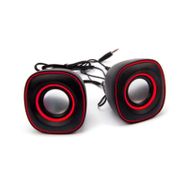 Wozlo D-015 Siyah-Kırmızı 1+1 Speaker