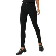 Wrangler High Rise Skinny Jean Kot Pantolon Kadın Jean Pantolon, Koyu Siyah, 28/32