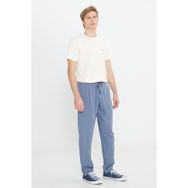 Wrangler Regular Fit Normal Kesim Mavi Bağcık Detaylı Chino Erkek Pantolon