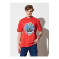 Wrangler W231237600 Bisiklet Yaka Kırmızı Erkek T-shirt