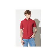 Wrangler W231325600 Polo Yaka Kırmızı Erkek T-shirt
