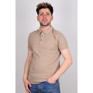 Wrangler W231325614 Bej Polo Yaka Erkek T-shirt