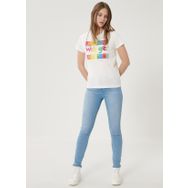 Wrangler W27HZI29R Yüksek Bel Dar Paça Skinny Fit Düz Kadın Denim Pantolon