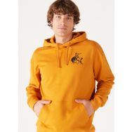 Wrangler W656I4H43 Turuncu Kapüşon Yaka Erkek Sweatshirt
