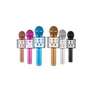 WS-858 Siyah Bluetooth Karaoke Mikrofon