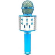 Wster WS-858 Mavi Karaoke Bluetooth Mikrofon
