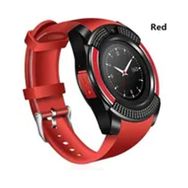 Wtime V8 Kırmızı Akıllı Saat