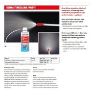 Würth 300 ml Klima Dezenfektanı Temizleme Spreyi