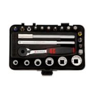 Würth 31p 1-4 Çift Halkalı Cırcırlı Anahtar Lokma Seti