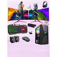 Xaser XSR263 Intel Core i7 4770 16GB RAM DDR3 512GB SSD RX550 FreeDOS 24 inç Çift Monitör Oyun Bilgisayarı