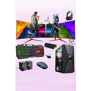 Xaser XSR365 i7-4770 16GB RAM 256GB SSD 8GB RX 580 FreeDOS 24 inç Dual Monitör Oyun Bilgisayarı