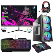 Xaser XSR427 i5-3470 16GB RAM 512GB SSD 4GB RX 550 FreeDOS 21.5 inç Monitör Oyun Bilgisayarı