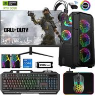 Xaser XSR569 i5-12400F 16GB RAM 512GB SSD 6GB RTX 3050 FreeDOS 24 inç Monitör Oyun Bilgisayarı
