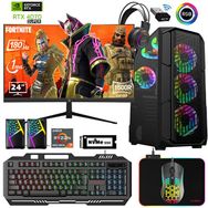 Xaser XSR643 Ryzen 7 5700X 32GB RAM 512GB SSD 12GB RTX 4070 Super FreeDOS 24 inç Monitör Oyun Bilgisayarı