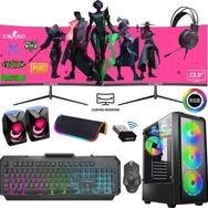 Xaser XSR746 i5-4570 16GB RAM 256GB SSD 4GB RX 550 FreeDOS 24 inç Dual Monitör Oyun Bilgisayarı