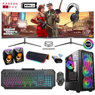 Xaser XSR753 i5-4570 16GB RAM 512GB SSD 8GB RX 580 FreeDOS 24 inç Dual Monitör Oyun Bilgisayarı