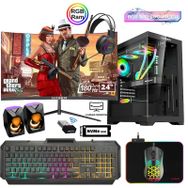 Xaser XSR842 i5-12400F 16GB RAM 512GB SSD 12GB RTX 4070 Super FreeDOS 24 inç Monitör Oyun Bilgisayarı