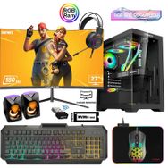 Xaser XSR843 i5-12400F 16GB RAM 512GB SSD 12GB RTX 4070 Super FreeDOS 27 inç Monitör Oyun Bilgisayarı