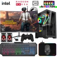 Xaser XSR972 i7-4770 16GB RAM 512GB SSD 4GB RX 550 FreeDOS 23.8 inç Monitör Oyun Bilgisayarı