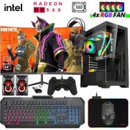 Xaser XSR974 i5-3470 16GB RAM 512GB SSD 8GB RX 580 FreeDOS 23.8 inç Monitör Oyun Bilgisayarı