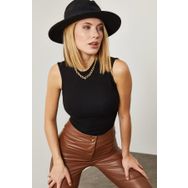 Xhan 0YZK2-10384 Siyah Kadın Bluz