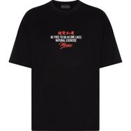 Xhan 2YXE2-45944-02 Siyah Arkası Baskılı Erkek T-Shirt