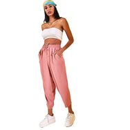 Xhan 2YXK5-46168 Beli Lastikli Gül Kurusu Pantolon