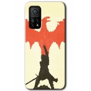Xiaomi Mi 10 T Hd Desen Baskılı Dragon Hunter 1 Arka Kapak Kılıf