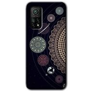 Xiaomi Mi 10 T Hd Desen Baskılı Gezegen Döngüsü Arka Kapak Kılıf