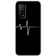 Xiaomi Mi 10 T Hd Desen Baskılı Heart Rytm Arka Kapak Kılıf