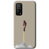 Xiaomi Mi 10 T Hd Desen Baskılı İronman Airport Arka Kapak Kılıf